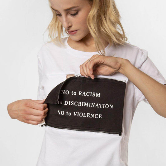 Shirt austauschbar Statement Racism